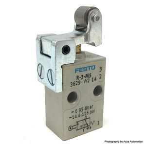 VALVULA DE PALANCA DE RODILLO R-3-M5