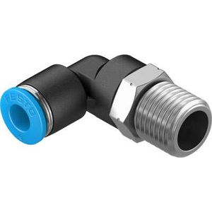 "RACOR RAPIDO ROSCADO EN L ROSCA 1/4"" X TUBERIA OD 6MM QSL-1/4-6"