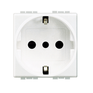 TOMA UNEL 2P+T TIPO P30 LIGHT 16A/250V ALV.P. 2MOD