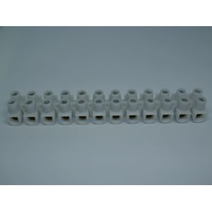 BORNERA DE REGLETA BLANCO NYLBLOC 10MM2