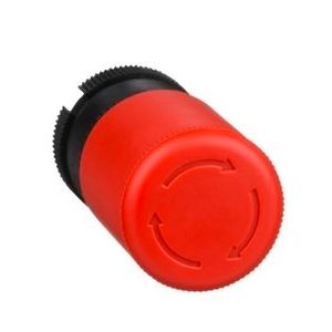 CABEZA PULSADOR SETA 30MM ROJO