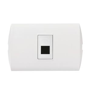 TOMA TELEFONICA TIPO RJ11 2 PARES MODUS STYLE BLANCO