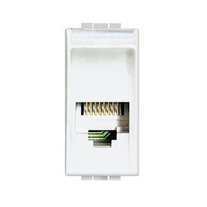 CONECTOR TELEFONICO RJ11 LIGHT 4 HILOS 1 MODULO