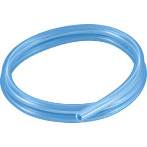 TUBO FLEXIBLE DE MATERIAL SINTÉTICO POLIURETANO OD 8MM COLOR AZUL TRANSPARENTE PUN-H-8X1,25-TBL-400