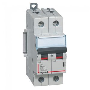 INTERRUPTOR TERMOMAGNETICO 2X25A, 25KA/230V, DX3, CURVA C