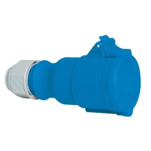 TOMA AÉREA 16AMP 2P-T 250V AZUL 6H IP44 MULTIGRIP