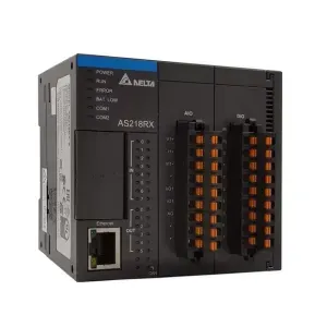 CONTROLADOR PLC SERIE AS200, TENSIÓN DE ENTRADA: 24VDC, 8 ENTRADAS DIG, 6 SALIDAS RELÉ, 2 ENTRADAS ANALÓG., 2 SALIDAS ANALÓG, RS485 X 2, ETHERNET