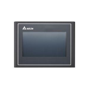 "PANTALLA HMI AVANZADA 4.3"" TFT LCD 24VDC, FLASH ROM 256MB, RAM 512MB, COM1, COM2, 01 PUERTO ETHERNET, IP65/NEMA4X - DELTA"