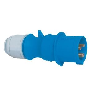 ENCHUFE AEREO 16A 3P 250V AZUL 6H IP44 MULTIGRIP