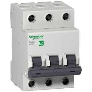 INTERRUPTOR TERMOMAGNETICO 3X20A 10KA 220V CURVA C TIPO EASY9