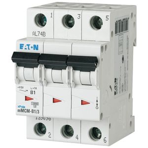 INTERRUPTOR RIEL DIN CURVA C 3P 4AMP 10KA (MMCM-C4/3)