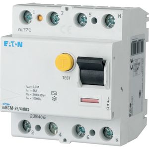 INTERRUPTOR DIFERENCIAL 4P 40A 30MA TIPO A 50 HZ SUPERINMUNIZADO (MRCM-40/4/003-A)