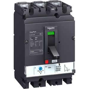 INTERRUPTOR TERMOMAGNETICO CVS160B, TM160D 3X160A (112-160A) 40/25KA EN 220/380