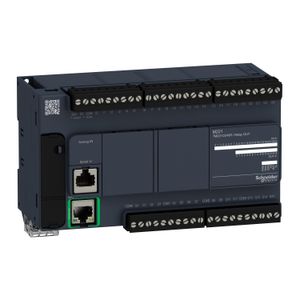 PLC COMPAC.ALIM.100/240VAC ENT 24/24VDC+14S RELE 2A + 2SD/24 1A+1PTO ETHERNET