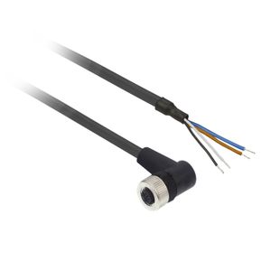 CABLE CON CONECTOR ACODADO DE 5M PARA DETECTOR ULTRASONICO XX*******M12