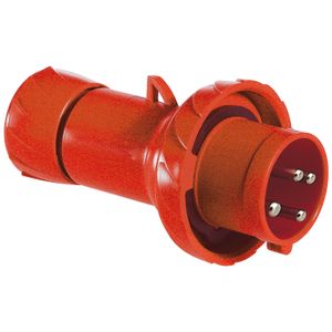 ENCHUFE MOVIL 32A 3P+T 380-415VAC IP67 ROJO