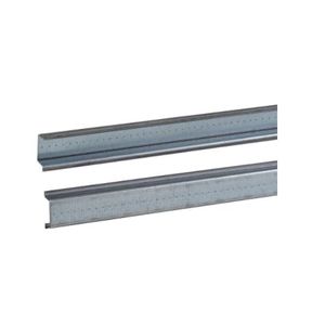 RIEL DIN SIMETRICO 7.5X35MM, LONGITUD 2 MTS. PERFORADO