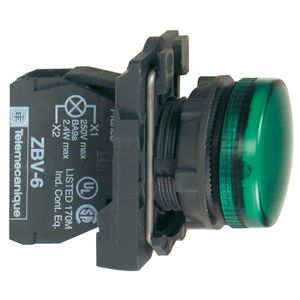 PILOTO LUMINOSO COLOR VERDE 120VAC