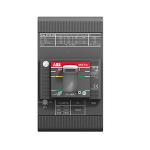 INTERRUPTOR DE CAJA MOLDEADA MODELO XT1N 160A, TMD, REGULABLE (IR=0.7 A 1XIN) 125A, 3P, ICU=65KA/230V, 36KA/380V.