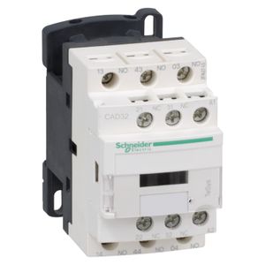 CONTACTOR AUXILIAR TESYS DE 10A, 3NA+2NC, BOBINA 110V.