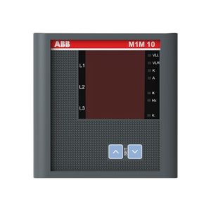 M1M 10 ES UN MEDIDOR VAF CON SUMINISTRO AUXILIAR 80-300 V AC / DC, PANTALLA LED.