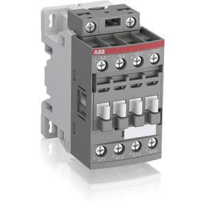 CONTACTOR AF09 9A(AC3) 25(AC1) 1NA+0NC 2/5HP 220/400VAC, BOBINA 100-250VAC/DC.