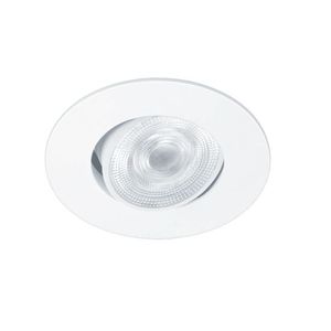 SPOT LED DIRIGIDO SL052 RD 070 6.2W 27K WH WV EMPOTRABLE