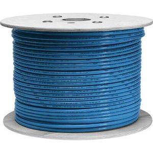 TUBO FLEXIBLE DE MATERIAL SINTETICO POLIURETANO OD 12MM COLOR AZUL PUN-H-12X2-BL-200