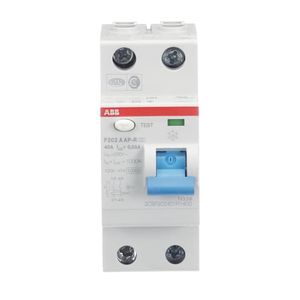 INTERRUPTOR DIFERENCIAL 2X40A 30MA F202A-40/0.03 AP-R SUPERINMUNIZADO