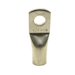 TERMINAL COMPRESION DE CU DE 1 HUECO 2/0AWG DIAM. 3/8 B.T.