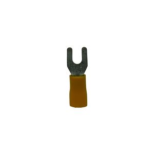 TERMINAL HORQUILLA AMARILLO, 12-10 AWG, Ø 5.3MM (3/16)