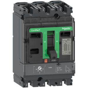 INTERRUPTOR TERMOMAGNETICO COMPACT NSX100F 3X100A(11.2-16A)  85/36/35KA 220/380/440VAC 50/60 HZ