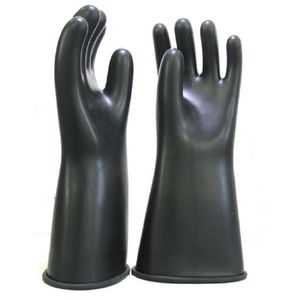 GUANTES AISLANTES ASTM CLASE 00 TALLA 9 NEGROS  500V