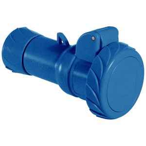 TOMA MOVIL 16A 2P+T 200-250VAC IP67 AZUL