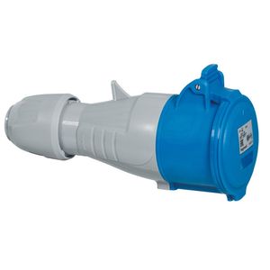 TOMA AÉREO 2P+T 16A 250VAC IP44 AZUL - 6H