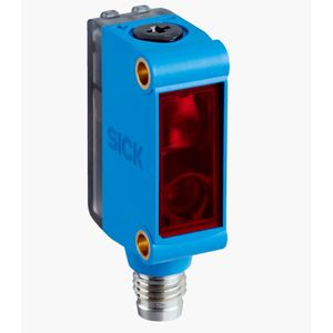 SENSOR FOTOELÉCTRICO GL6G-P4212, RÉFLEX, SN<6M, POTENCIOM., OBJ. TRANSPARENTE, PNP, INC. REFLECTOR Y SOPORTE, M8 4 POLOS, IP67 - SICK