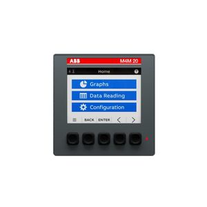 MEDIDOR DIGITAL M4M40 DISPLAY GRAFICO, COMUNICACIÓN MODBUS TCP/IP, PRECISIÓN +/-0.5%.