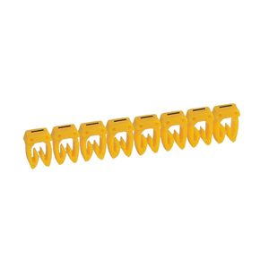 NUMERADORES CAB 3 PARA BORNES O CABLES-0-15 A 0-5 MM2 -LETRA I-CJ-12TR-TRX25UN