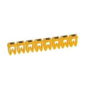 NUMERADORES CAB 3 PARA BORNES O CABLES-0-15 A 0-5 MM2 -LETRA M-CJ-12TR-TRX25UN