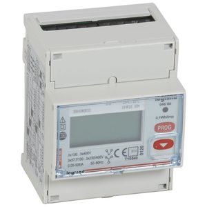 CONTADOR TRIFASICO DE CONEXION CON TI 5 A 4 MODULOS CON SALIDA RS 485 Y PO