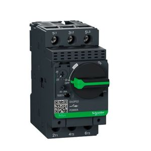 GUARDAMOTOR TERMOMAGNETICO 3Ø REGULABLE, 20 - 25A ID=327A, TESYS - GV2P22