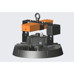 HIGH BAY LED OPT-S2-150N 150W 24,750LM 6000-6500K 50,000HRS STANDARD ON-OFF C/KIT EMERGENCIA 13% 20W >90MIN LI-ION 11.1V/4000MAH