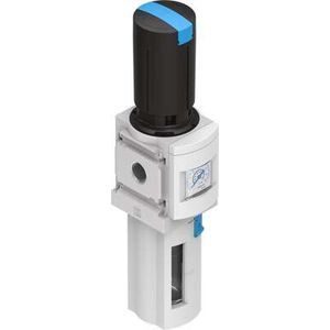 "UNIDAD DE FILTRO Y REGULADOR TAMAÑO MS6 ROSCA 1/2"", 40 MICRAS, 12 BAR MS6-LFR-1/2-D7-ERM-AS"