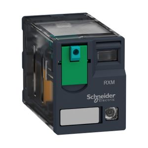 RELE EN MINIATURA PLUG-IN- ZELIO RXM - 2 C / S - 24 V DC - 12 A - CON LED