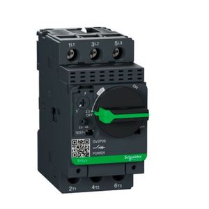 GUARDAMOTOR TERMOMAGNETICO 3Ø REGULABLE, 2.5 - 4A ID=51A, TESYS - GV2P08