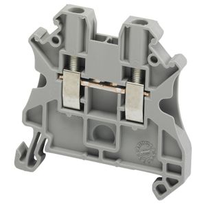 BORNERA UNIVERSAL 2.5 MM2 GRIS TIPO TORNILLO