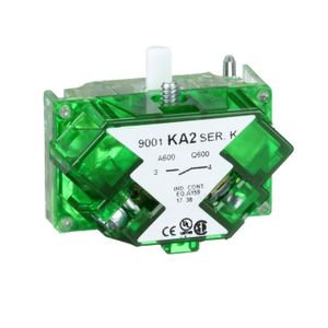 BLOQUE DE CONTACTO P/BOTONERA TIPO K 30MM 1NA