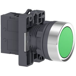 PULSADOR RASANTE ROJO XA2 NC Ø22MM IP65