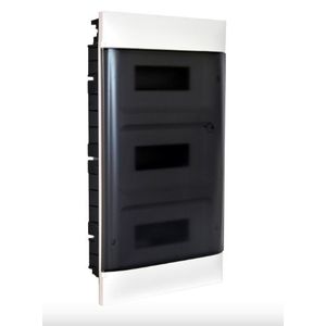 TABLERO RESINA LEGRAND 36 POLOS DE EMPOTRAR  PUERTA AHUMADA