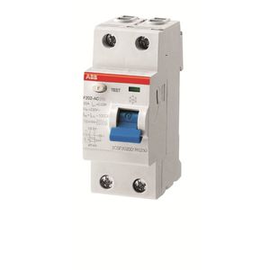 INTERRUPTOR DIFERENCIAL 2X40A 30MA F202 AC-40/0.03
